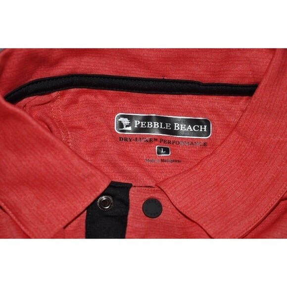 Pebble Beach PolyDry Soft Golf Shirt Mens Large New W/O Tags - Picture 4 of 4